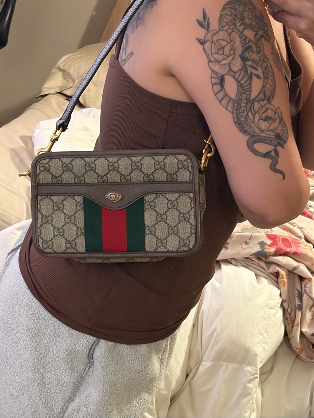 Gucci Beige GG Supreme